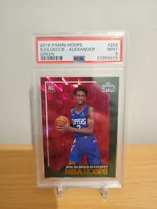 2018-19 Panini Hoops SHAI GILGEOUS-ALEXANDER Green /99 Rookie RC PSA 9 - Picture 1 of 1