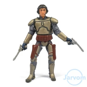 Star Wars 3,75" SAGA Collection 02-47 Jango Fett Slave I Pilot Sciolto Completo - Foto 1 di 1