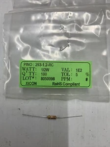 Xicon Resistors 293-1.2-RC - Bild 1 von 2