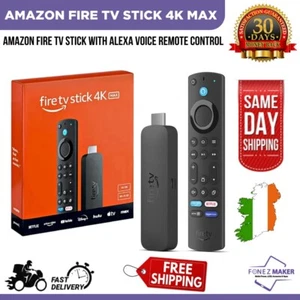 Amazon Fire TV Stick 4K Max Streaming Device Alexa Voice Remote Model Wi-Fi 6E - Picture 1 of 7