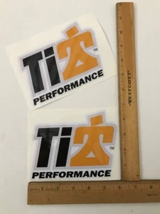lot of 2 Decals, Ti Performance, Logo Sticker, Decoration,  - Bild 1 von 1
