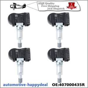 4X TPMS Tire Pressure Sensor 407000435R FOR Renault Fluence Gran Laguna Megane - Picture 1 of 6