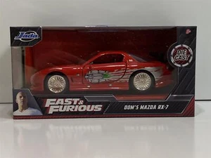 Fast and Furious Dom's Mazda RX-7 Red 1:32 Scale Jada 98377 - Picture 1 of 5