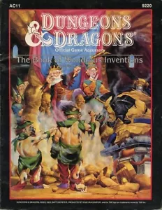 AC11 IL LIBRO DELLE MERAVIGLIOSE INVENZIONI OTTIME CONDIZIONI! 9220 D&D TSR Articoli Magici Enciclopedia - Foto 1 di 3