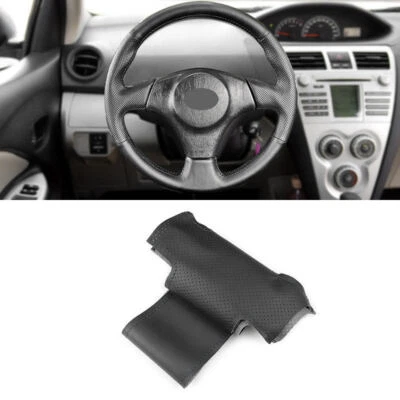 All Black  Steering Wheel Cover For Toyota Celica 1998 1999 2000 2001 2002 2003 - Image 1 of 4