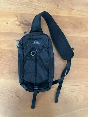 Gregory Nano Sling Crossbody Bag Black Body Bag Used From Japan unisex - Image 1 of 4