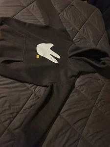 Black And White Gorilla Tag Hoodie Youth Large No Code - Picture 1 of 2