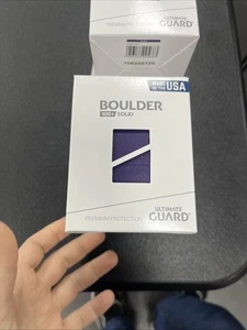 Ultimate Guard Purple Boulder 100+ Solid Deck Case NEU Karten Aufbewahrungsbox CCG TCG - Bild 1 von 6
