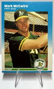 Mark McGwire 1987 Fleer Update #U-76 Athletics vintage card EXMT+ Nice! - Picture 1 of 2