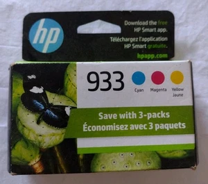 New HP 933 Tri-Color Cyan Magenta Yellow Ink Cartridge Expired 08/25 Ships Free - Picture 1 of 2