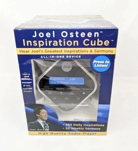 Joel Osteen Inspiration Audio Cube With Sermons and Affirmations - Picture 1 of 2