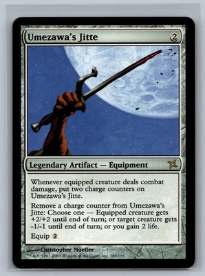 Magic The Gathering Betrayers of Kamigawa Umezawa's Jitte #163/165 MTG TCG CCG - Image 1 of 2