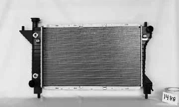 Radiador para 94-96 Ford Mustang 3.8/5.0L V6/V8 automático fila única Foto 1 de 1