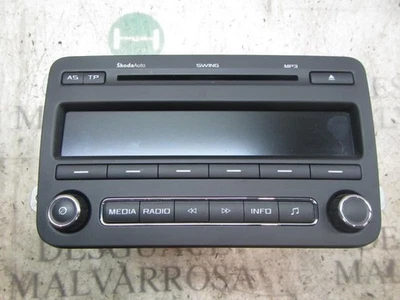 5J0035161D SISTEMA AUDIO / RADIO CD / 5J0035161D / 14554689 PARA SKODA FABIA 5J - Imagen 1 de 4