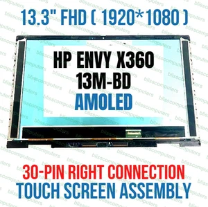 M44568-001 HP Envy X360 13-BD0033DX M82690-001 OLED LCD Touch Screen FHD - Picture 1 of 10