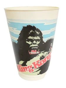 Vintage 1976 KING KONG - Promotional Movie Advertising Cup Slurpee 7-Eleven 7-11 - Picture 1 of 6