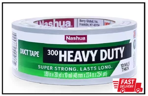 1.89 in. x 30 yd. 300 Heavy-Duty Duct Tape in Silver Air Duct Accessory - Picture 1 of 3