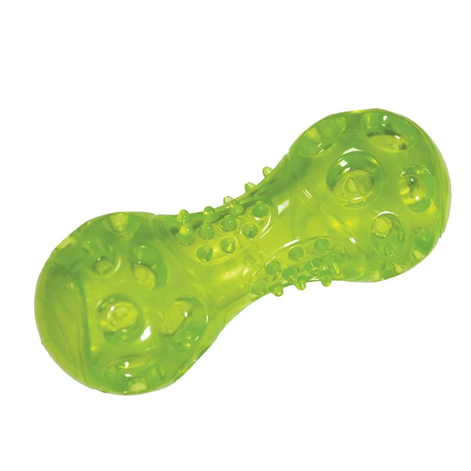 Chase 'n Chomp Durable Tpr Led Light Up Fetch Dumbbell Dog Toy, Large - Image 1 of 1