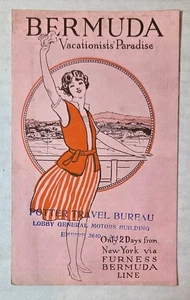 20er Jahre Bermuda Urlauberparadies, Tourismusprospekt, Furness Schiffsgeschichte #1 - Bild 1 von 4