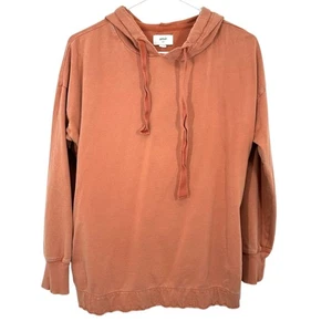Felpa con cappuccio Aerie Washed Siena marrone pullover taglia small loungewear - Foto 1 di 8