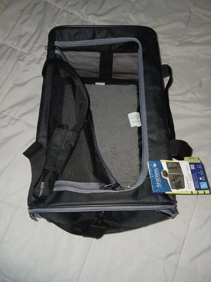 Pet Traveler by Sherpa 's Pet Trading Co. Gato Perro Pequeño El Bolso Sherpa Original Foto 1 de 4