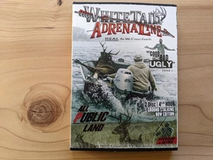 Whitetail Adrenaline Deer DVD 4 1/4 Hour Bow Hunter Good Bad Ugly 2 Discs - Foto 1 di 5