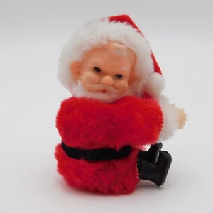 Vintage Santa Claus Clip-on Christmas Tree Hugger Ornament Pincher Hands - Picture 1 of 7