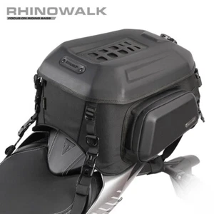 Borsa coda moto Rhinowalk impermeabile espandibile borsa sedile posteriore rigida - Foto 1 di 11