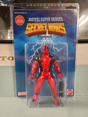 2015 Gentle Giant 12"" Deadpool Marvel Secret Wars Convención Exclusivo Nuevo Foto 1 de 4