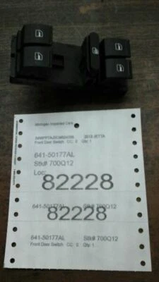 Interruptor de puerta delantera del conductor ventana del sedán del conductor se adapta a 05-17 JETTA 91128 Foto 1 de 4