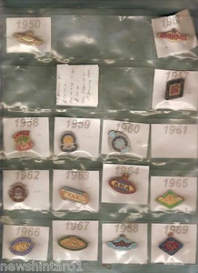 #T2. 49 BADGES - RNA ROYAL NATIONAL ASSOCIATION QUEENSLAND 1950-2006 - Bild 1 von 3