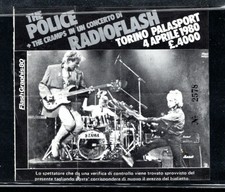 biglietto concerto THE POLICE RADIOFLASH 1980 PALASPORT