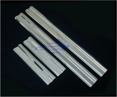 PLACA RASPADOR ALFÉIZARES ACERO INOXIDABLE 4 PUERTAS PARA ISUZU RODEO DMAX D-MAX SE ADAPTA 2002-2011 03 Foto 1 de 4