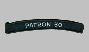 US Navy VP-50 Blue Dragons PATRON Patrol Squadron UIM Shoulder Rocker Tab (02) - Picture 1 of 1
