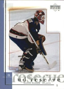 A9927- 2000-01 UD Reserve Hockey Card #s 1-120 -You Pick- 15+ FREE US SHIP - Picture 1 of 143