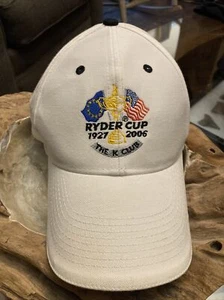 Baseball Cap Mütze Ryder Cup 1927 2006 weiß Erwachsene verstellbar OSFA - Bild 1 von 3