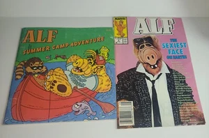  Alf The Sexiest Face On Earth 1987 Comic Book, Alf Summer Camp Adventure - Picture 1 of 12