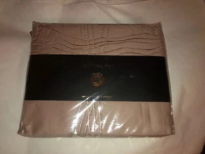 Kelly Wearstler Shoreline Queen FLAT SHEET BLUSH SATEEN COTTON NEW $200 - Picture 1 of 5