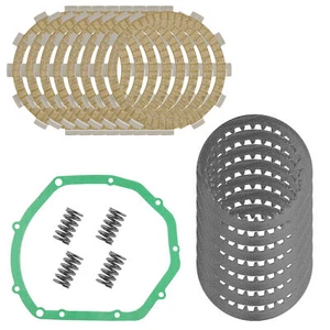 Clutch Friction Steel Plates Springs and Gasket Kit for Suzuki GSX600FT 1988-96 - Picture 1 of 7
