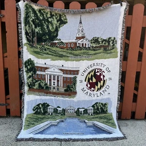 University of Maryland Wandteppich Decke Memorial Chapel McKeldin Bibliothek 70x52 - Bild 1 von 5