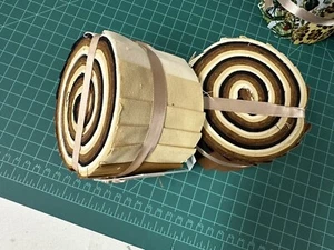 Loops and threads Jelly Roll Brown stripes * FREE SHIPPING* - Picture 1 of 7