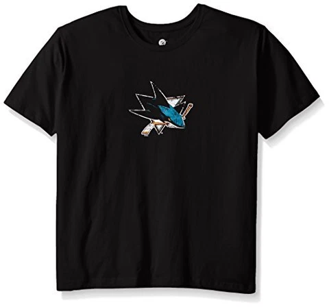 Profile Big & Tall NHL San Jose Sharks Women's Short Sleeve Scoop Neck Screen Cover