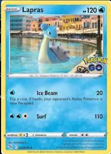 Lapras 23/78 - Pokemon go - Holo Rare - NM - Picture 1 of 3