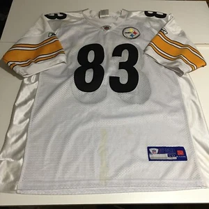 Pittsburgh Steelers Heath Miller Jersey #83 Reebok Mens Size 50 White - Picture 1 of 9