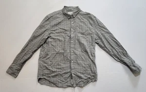 Lucky Brand Men's Saturday Stretch Button Shirt Size L Large Long Sleeve Tan - Picture 1 of 9