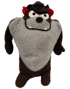 Vintage 1971 Mighty Stars Warner Bros Looney Tunes 15" Tasmanian Devil Plush Toy - Picture 1 of 7