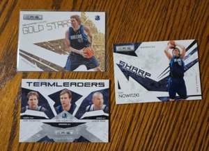 Dirk Nowitzki -2009-10 Rookies & Stars Team Leaders +Sharp Shooters +Gold Stars - Picture 1 of 2