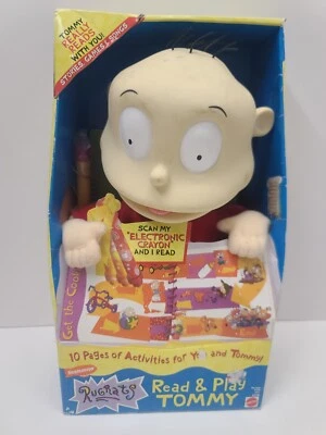 Muñeca parlante Rugrats Tommy Pickles Read & Play 1999 Mattel 23136 Nickelodeon de colección Foto 1 de 4