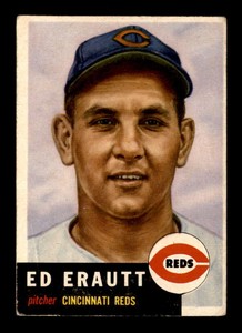 1953 Topps #226 Ed Erautt   G/VG X2806977