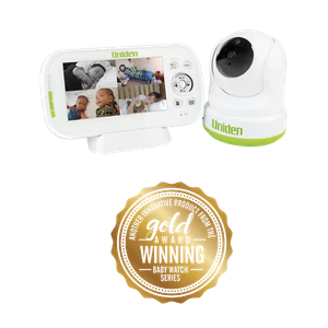 UNIDEN BW3451R 4.3" DIGITAL WIRELESS BABY VIDEO MONITOR PAN TILT REMOTE VIEWING - Picture 1 of 5